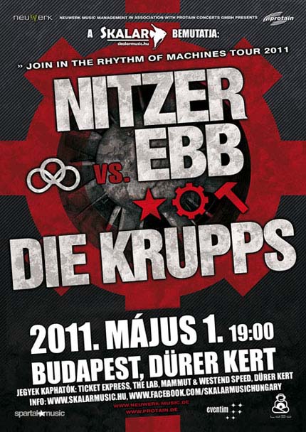 NITZER EBB / DIE KRUPPS Live in Budapest